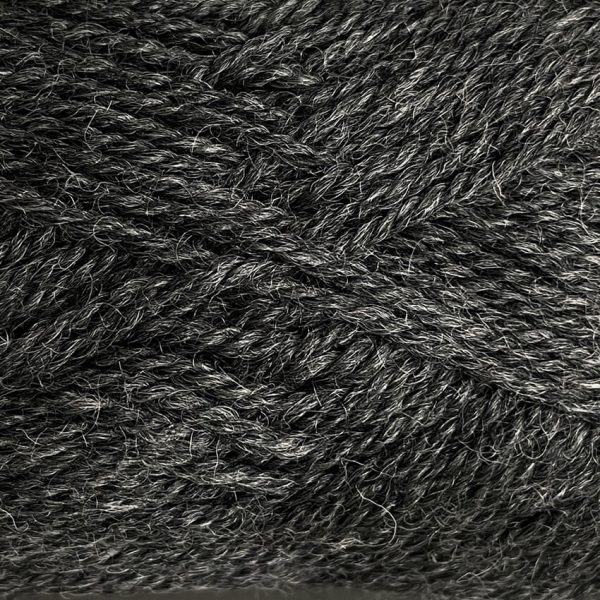 Woolly Red Hut Naturals 8ply 104 Charcoal