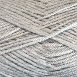 Crucci 4ply Soft M/Wash Pure Wool 18 French Silver