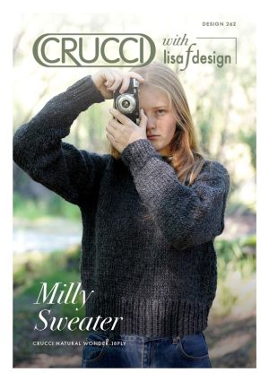 Crucci + lisaF Knitting Pattern 262 Milly Sweater